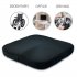 Memory Foam Chair Cushions Outdoor Portable Car Seat Pillow for Home Office Pain Relief Black   gray mesh cloth   non slip cloth   inner sleeve 40   40   6cm