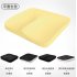 Memory Foam Chair Cushions Outdoor Portable Car Seat Pillow for Home Office Pain Relief Black   gray mesh cloth   non slip cloth   inner sleeve 40   40   6cm