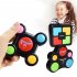 Memory Game Machine Toy with Led Lights Sounds Brain Training Game Multiplayer Interactive Kids Toy both hands