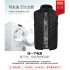 Men 4 Zones Heating Vest Usb Smart Heating 3 speed Adjustable Temperature Vest Black