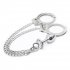 Men Anal Plug Gay Metal Tail Plug Hand Cuffs Sex Toys Slave Bdsm Women Handcuffs Bondage Restraints Anal plug