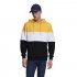 Men Autumn Winter Creative Solid Color Casual Hooded Loose Sweater Shirt Tops Red white black 2XL