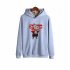 Men Autumn Winter Pullover Hooded Sweater Loose Long Sleeve Fleece Line Tops Hoodie 2  XXL