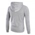 Men Autumn Winter Solid Color Hooded Sweater Hoodie Tops black L