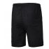 Men Beach Shorts Straight Tube Shape Flax Solid Color Shorts  gray XL