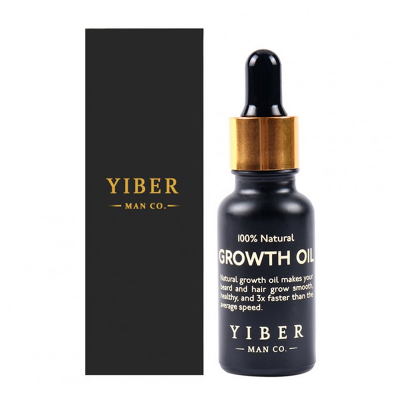 Men Beard  Growth  Oil Essential Beard Care Growth Liquid Nourishing Soft Bright Beard Care Oil 20ml