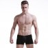 Men Boxers Underwear Breathable Magnetic Therapy Short Pants  Black  XXXL