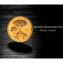 Men Business Automatic Mechanical Watches Waterproof Self winding Luminous Watch Silver Gold Surface