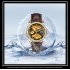Men Business Automatic Mechanical Watches Waterproof Self winding Luminous Watch Silver Black 