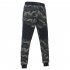 Men Camouflage Matching Sports Trousers with Elastic Waist Long Casual Pants Perfect Gift green 2XL
