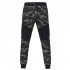 Men Camouflage Matching Sports Trousers with Elastic Waist Long Casual Pants Perfect Gift green 2XL