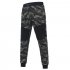 Men Camouflage Matching Sports Trousers with Elastic Waist Long Casual Pants Perfect Gift gray 3XL