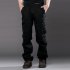 Men Camouflage Multiple Pockets Casual Long Trousers  coffee 36  2 77 feet 