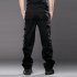 Men Camouflage Multiple Pockets Casual Long Trousers  coffee 34  2 62 feet 