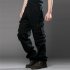 Men Camouflage Multiple Pockets Casual Long Trousers  coffee 38  2 92 feet 