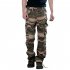 Men Camouflage Multiple Pockets Casual Long Trousers  yellowish brown camouflage 36  2 77 feet 