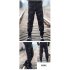 Men Cargo Pants With Pockets Casual Loose Solid Color Breathable Work Pants For Outdoor Training Black 165