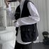 Men Cargo Vest Casual Loose Sleeveless Waistcoat Trendy Solid Color Zipper Canvas Vest With Multiple Pockets B00 brown L