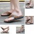 Men Casual Fashion Open toed Fashion Flip flops slipper