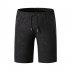 Men Casual Shorts Sports Fast Dry Beach Middle Waist Thin Breathable Shorts black XXL