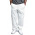 Men Casual Sports Multi Pockets Loose Straight Overalls Pants light grey M