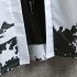 Men Casual Sunscreen Shirts Middle Sleeve Animal Pattern Tops white XL