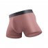 Men Cotton Soft Boxer Briefs Breathable Solid Color Trunks Underwear Multi color Loose Stretch Mid waist Underwear Black XXL