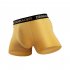 Men Cotton Soft Boxer Briefs Breathable Solid Color Trunks Underwear Multi color Loose Stretch Mid waist Underwear Black XXL