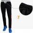 Men Fashion Athletic Training Pants Breathable Running Football Long Pants 806 red XL