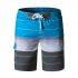 Men Fashion Beach Shorts Casual Home Wear Drawstring Shorts 06 light blue M
