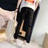 Men Fashion Black Ninth Pants Broken Hole Jeans C58 black 29 