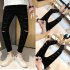 Men Fashion Black Ninth Pants Broken Hole Jeans C58 black 29 