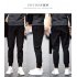 Men Fashion Casual Jogger Pants Elastic Leisure Sports Pencil Pants Trousers with Waist Rope