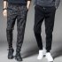 Men Fashion Casual Ninth Pants for Sports  Leather rope XXXL