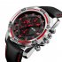 Men Fashion Luxury Quartz Business Wristwatch Red