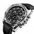 Men Fashion Luxury Quartz Business Wristwatch Silver