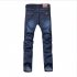 Men Fashion Slim Long Straight Jeans Pants for Fall Winter Wear Photo Color 30
