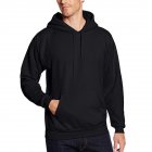 Men Fashion Solid Color Casual Sports Hoodies