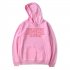 Men Fashion Stranger Things Printing Thickening Casual Pullover Hoodie Tops Pink  4XL