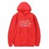 Men Fashion Stranger Things Printing Thickening Casual Pullover Hoodie Tops Pink     M
