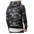 Men Fashionable Hoodie Cool Camouflage Sweater Casual Camo Pullover green XL