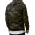 Men Fashionable Hoodie Cool Camouflage Sweater Casual Camo Pullover green L