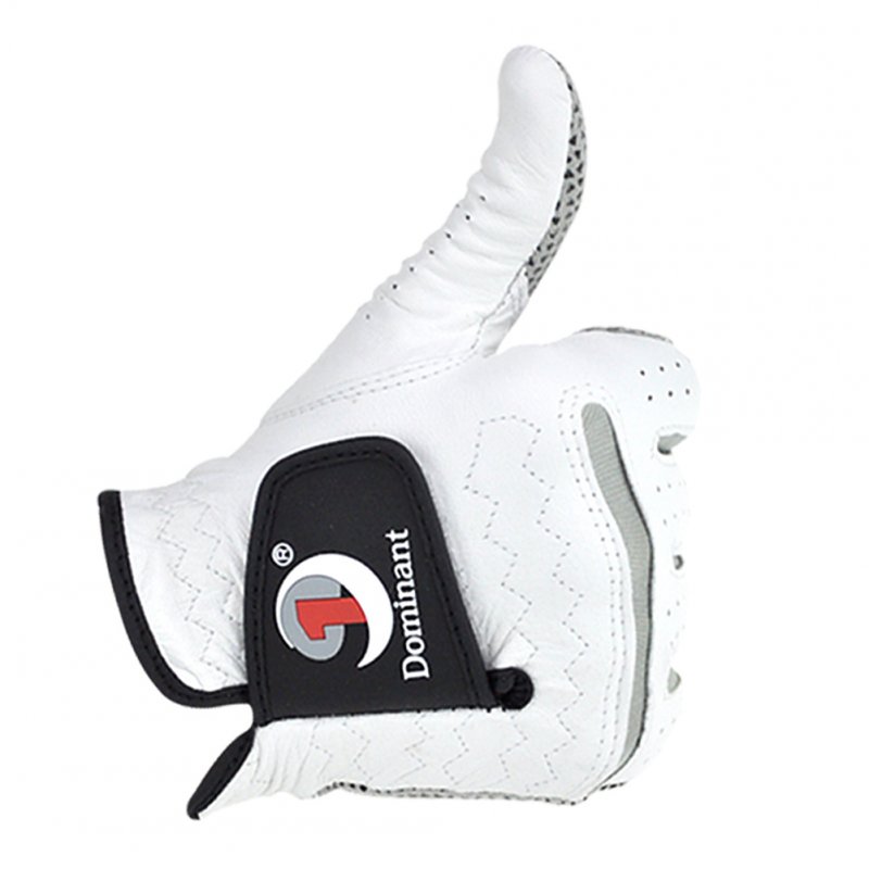 Men Golf Gloves Leather Skid-proof Gloves Men Right Hand Soft Breathable Sheepskin Golf Gloves Golf Accessories 24#