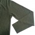 Men High Neck Warm Bottoming Shirt Soft Comfortable Breathable Slim Fit Basic Essential Tshirts Tops ArmyGreen M