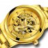 Men High end Retro Quartz Watches Chic Dragon Phoenix Pattern Metal Strap Business Style Luminous Watch 1GCQ