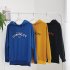 Men Hoodie Boy Hooded Top Casual Daily Wear Loose Edition Sportswear Jogging Clothing yellow M