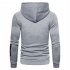 Men Hoodie Sweatshirt New York 7 Printing Drawstring Loose Male Casual Pullover Tops Black XL