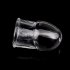 Men Invisible Transparent Extender Penis Condom Waterproof Delay Ejaculation Penis Sleeve Adults Sex Toys Short