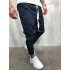 Men Jogger Pants Urban Hip Hop Casual Trousers Pants Fitness Sports Slacks  ArmyGreen M