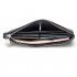 Men Leather Rectangle Wallet Soft Wear Resistance Retro Handbag Christmas Gift black